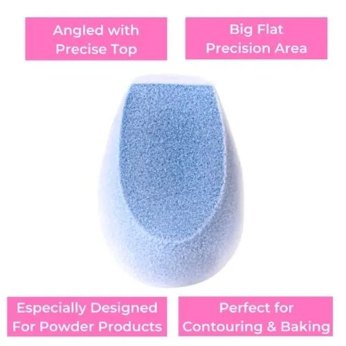 1 Microfiber Sponge (blush)   1 Microfiber Sponge (contour & baking)   1 Makeup Sponge Holder (Gold)