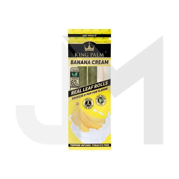 2 King Palm Flavoured Slim 1.5G Rolls