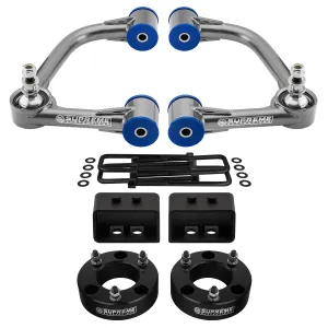 2004-2008 Ford F-150 Full Suspension Lift Kit 2WD 4WD with Upper Control Arms w/ Uni Ball, FK Bearings & Polyurethane Bushings