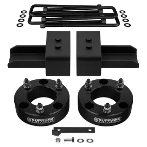 2004-2022* Ford F-150 4WD Full Suspension Lift Kit | Includes US Patent Pending Rear Lift Blocks with Built-In Bump Stop Landing Plates