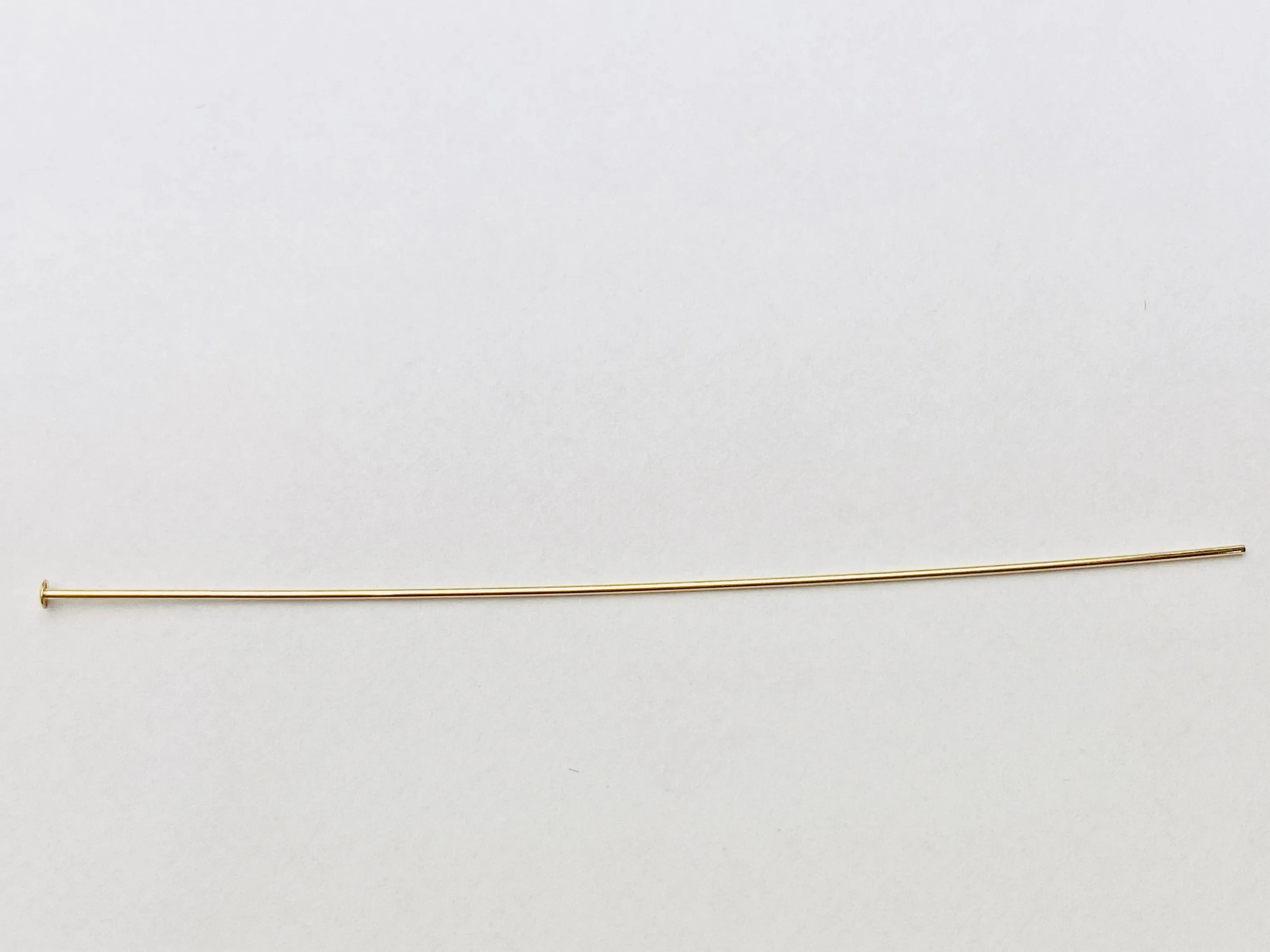 22ga Headpin, .025" x 3.00", 14K Gold Filled
