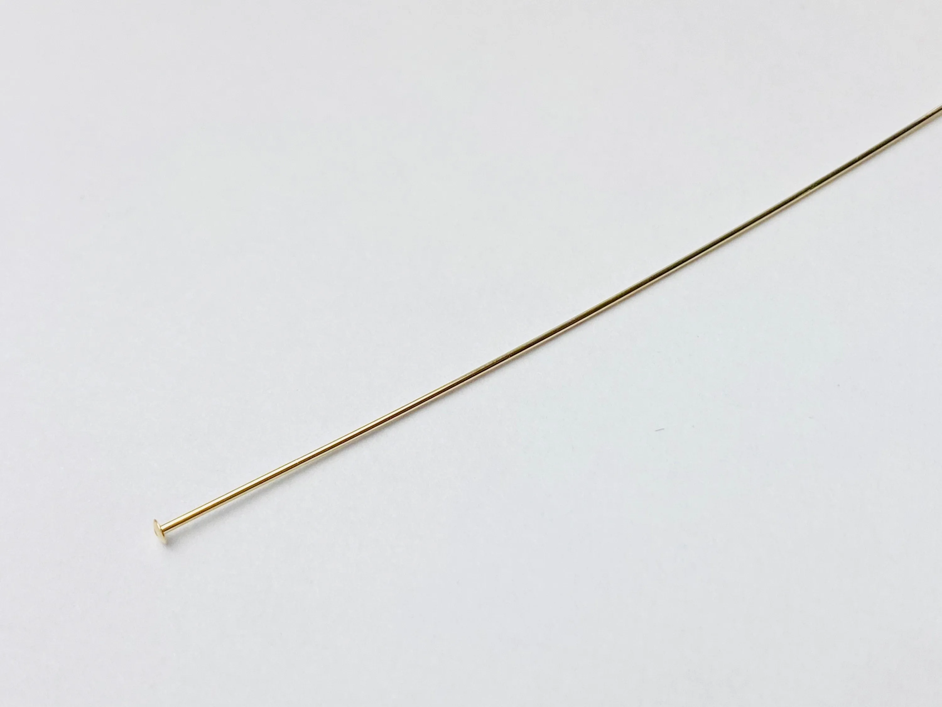 22ga Headpin, .025" x 3.00", 14K Gold Filled