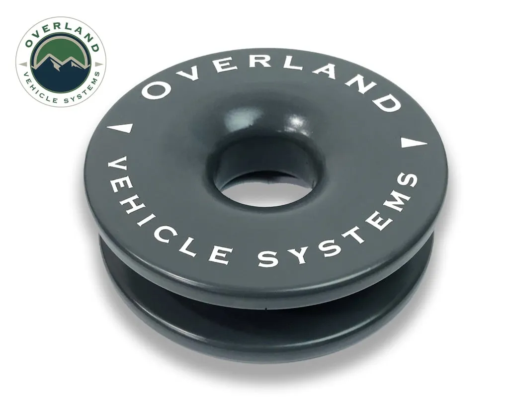 23 Inch Soft Shackle 7/16 Inch Diameter Combo Pack 41,000 lb and 4.0 Inch Recovery Ring Overland Vehicle Systems