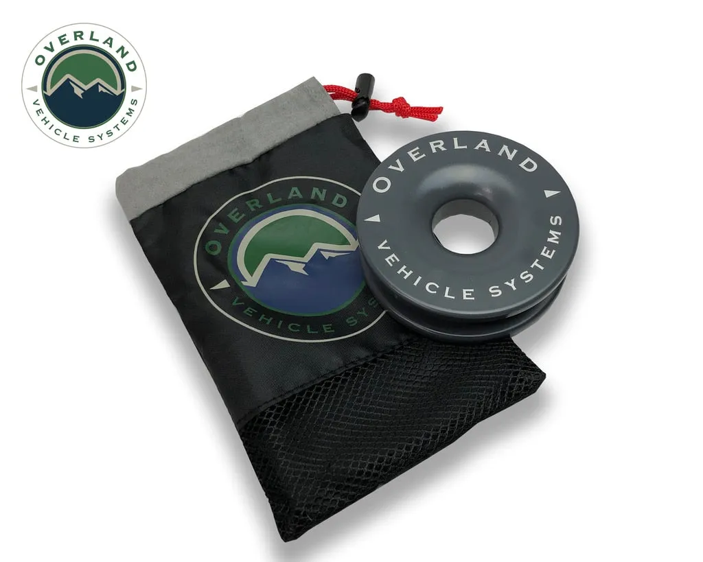 23 Inch Soft Shackle 7/16 Inch Diameter Combo Pack 41,000 lb and 4.0 Inch Recovery Ring Overland Vehicle Systems
