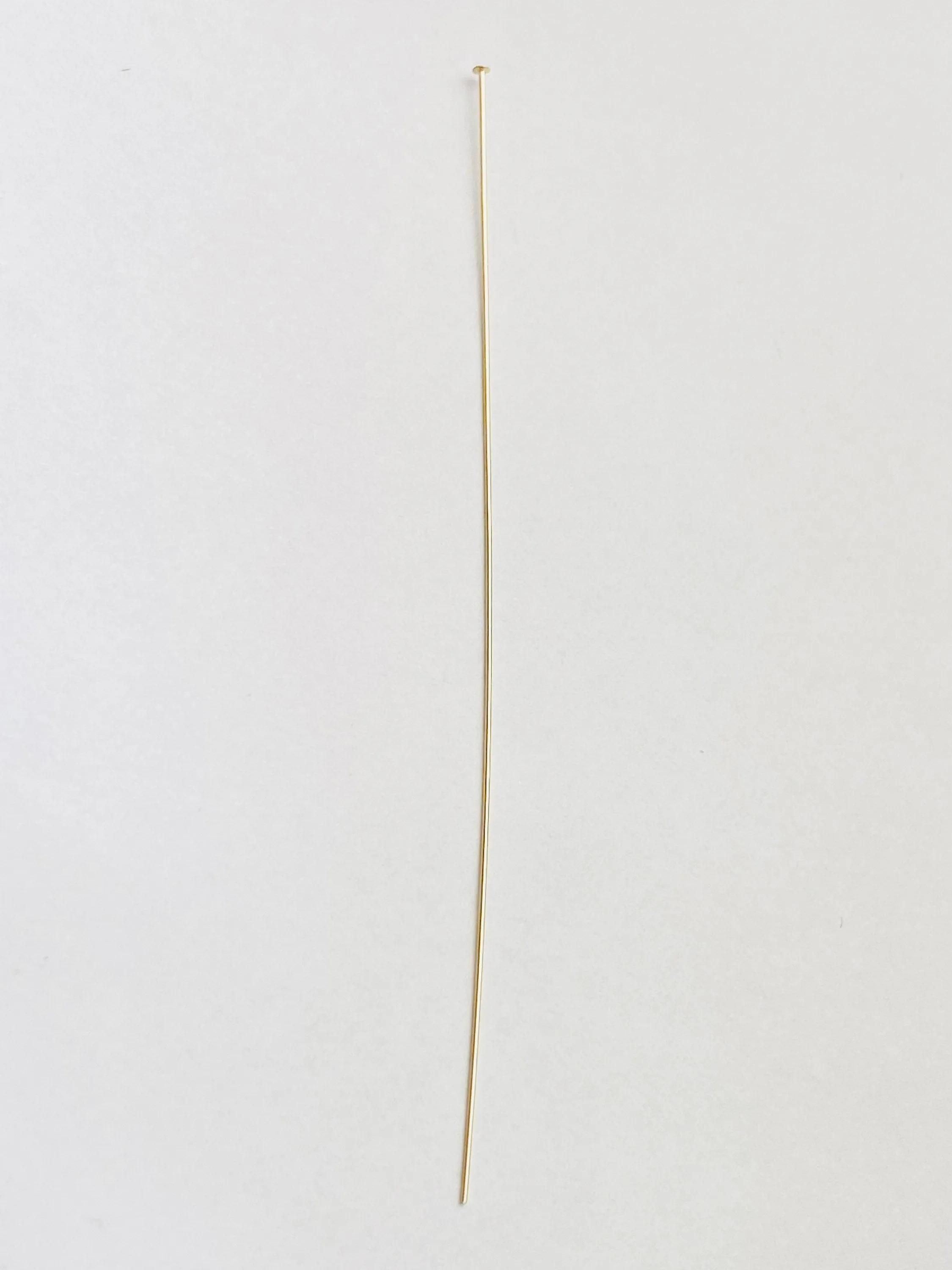 26ga Head Pins, .016" x 3.00", 14K Gold Filled