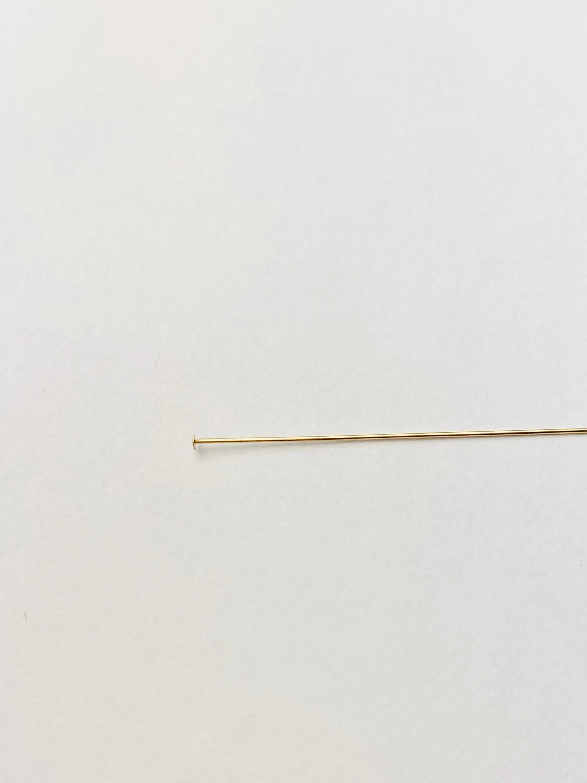 26ga Head Pins, .016" x 3.00", 14K Gold Filled