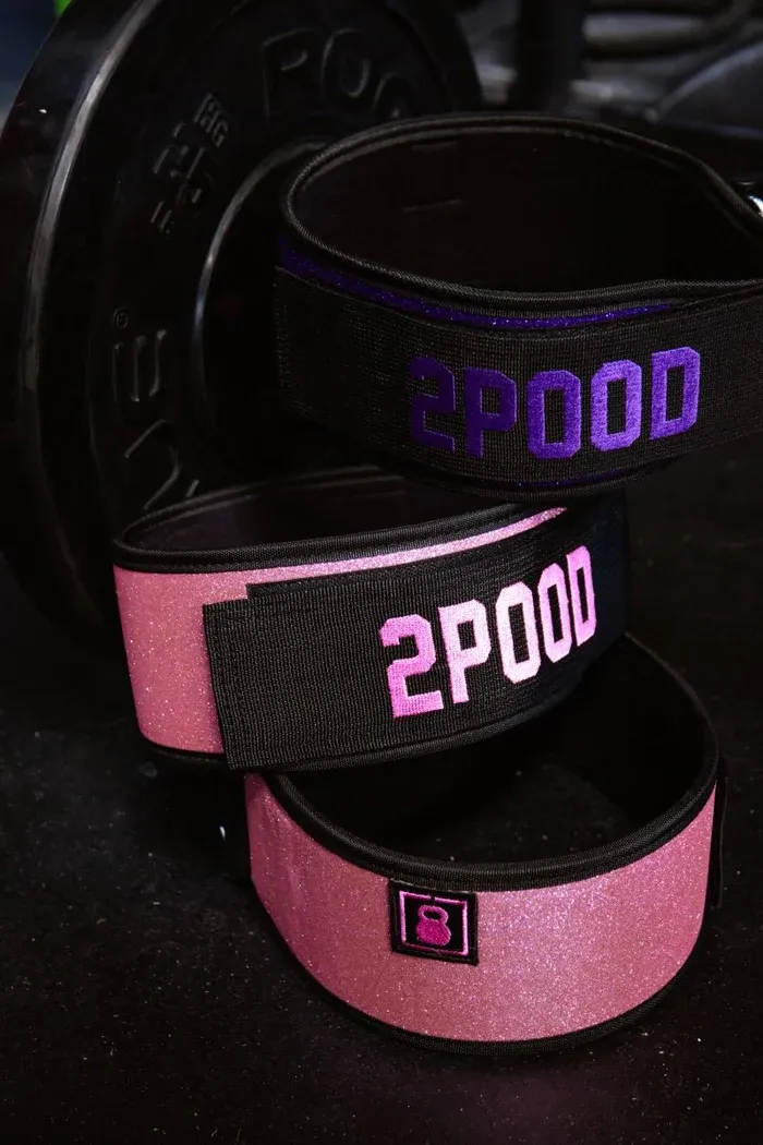 2POOD - Bubblegum 4" Weightlifting Belt