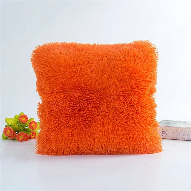 43*43cm Solid Color Soft Pillow