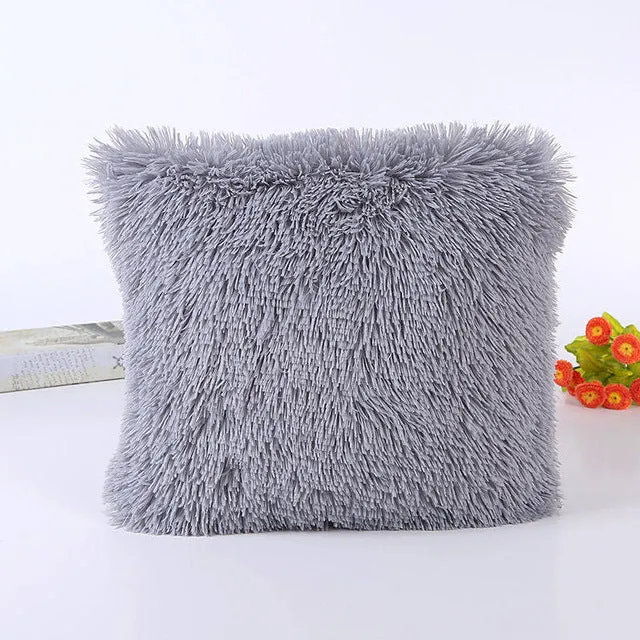 43*43cm Solid Color Soft Pillow