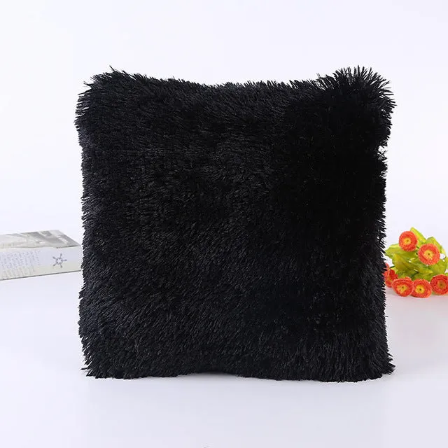 43*43cm Solid Color Soft Pillow