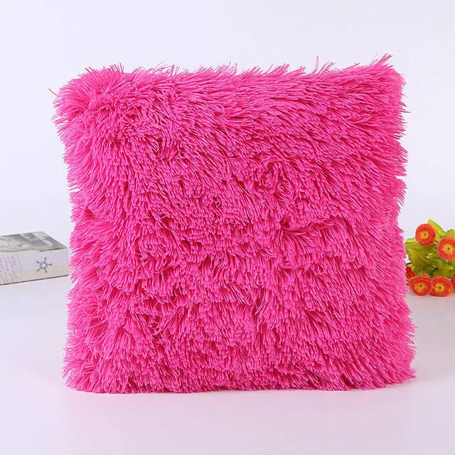 43*43cm Solid Color Soft Pillow