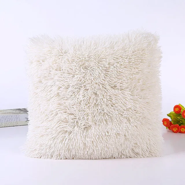 43*43cm Solid Color Soft Pillow