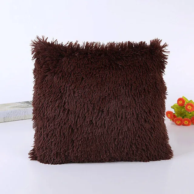 43*43cm Solid Color Soft Pillow