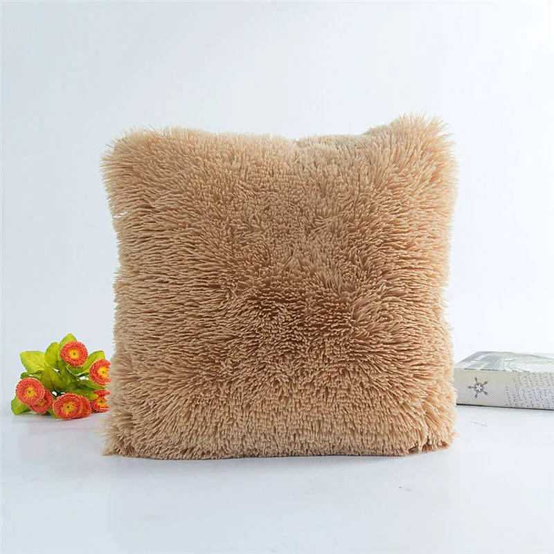 43*43cm Solid Color Soft Pillow