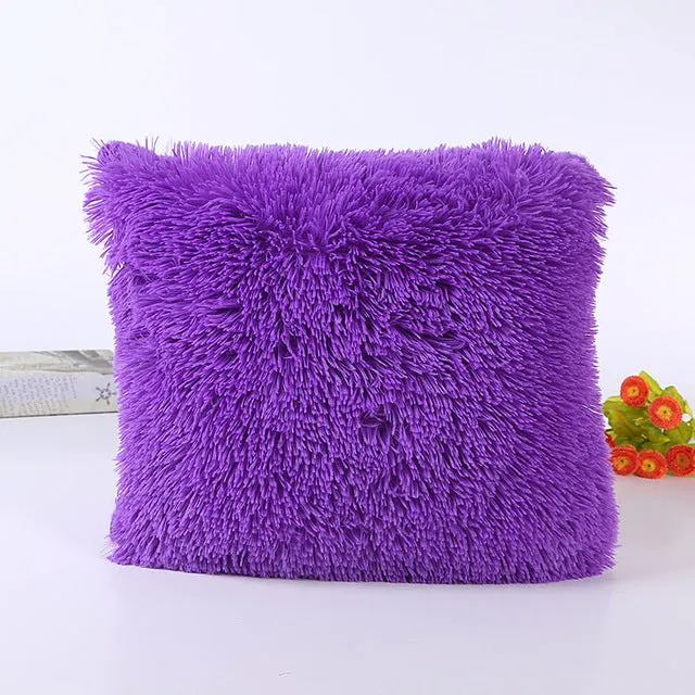43*43cm Solid Color Soft Pillow