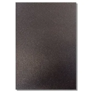 A4 Dovecraft Glitter Card Sheet Card Making 220gsm - Jet Black