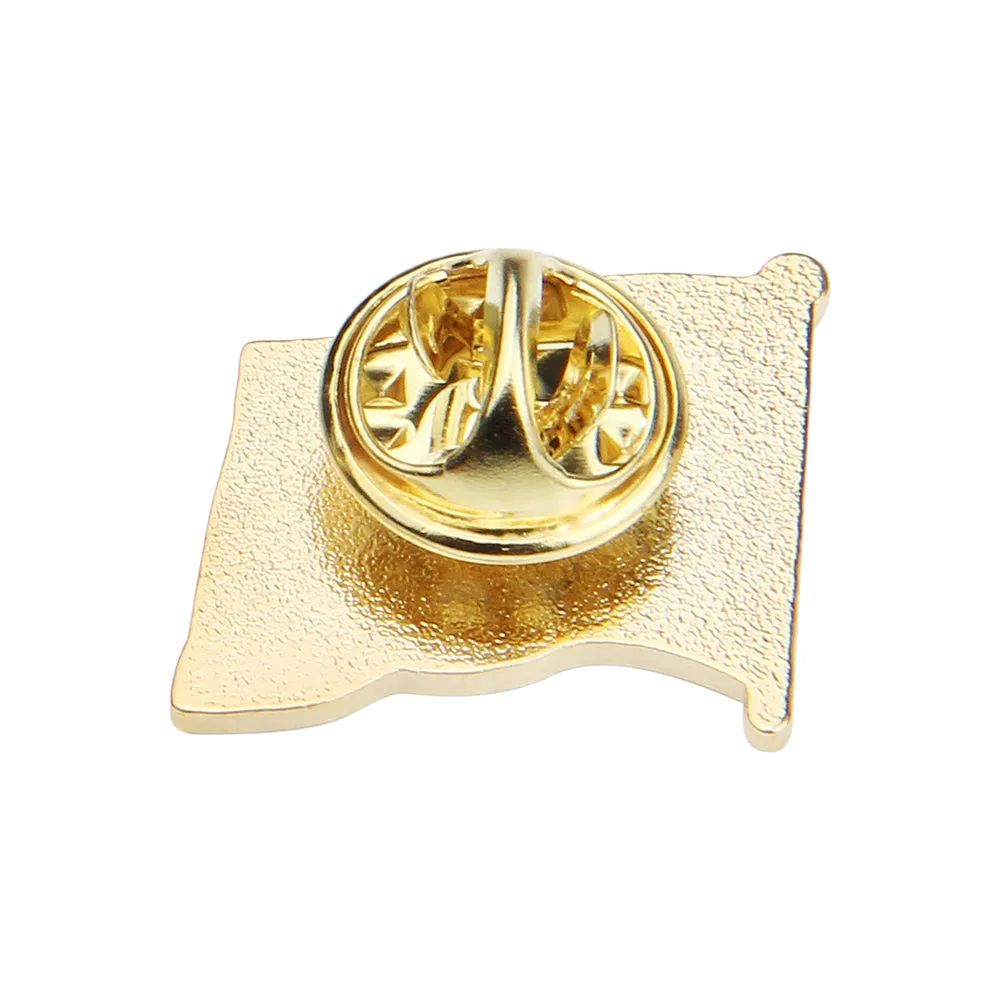 American Flag Pin with Flag Shape