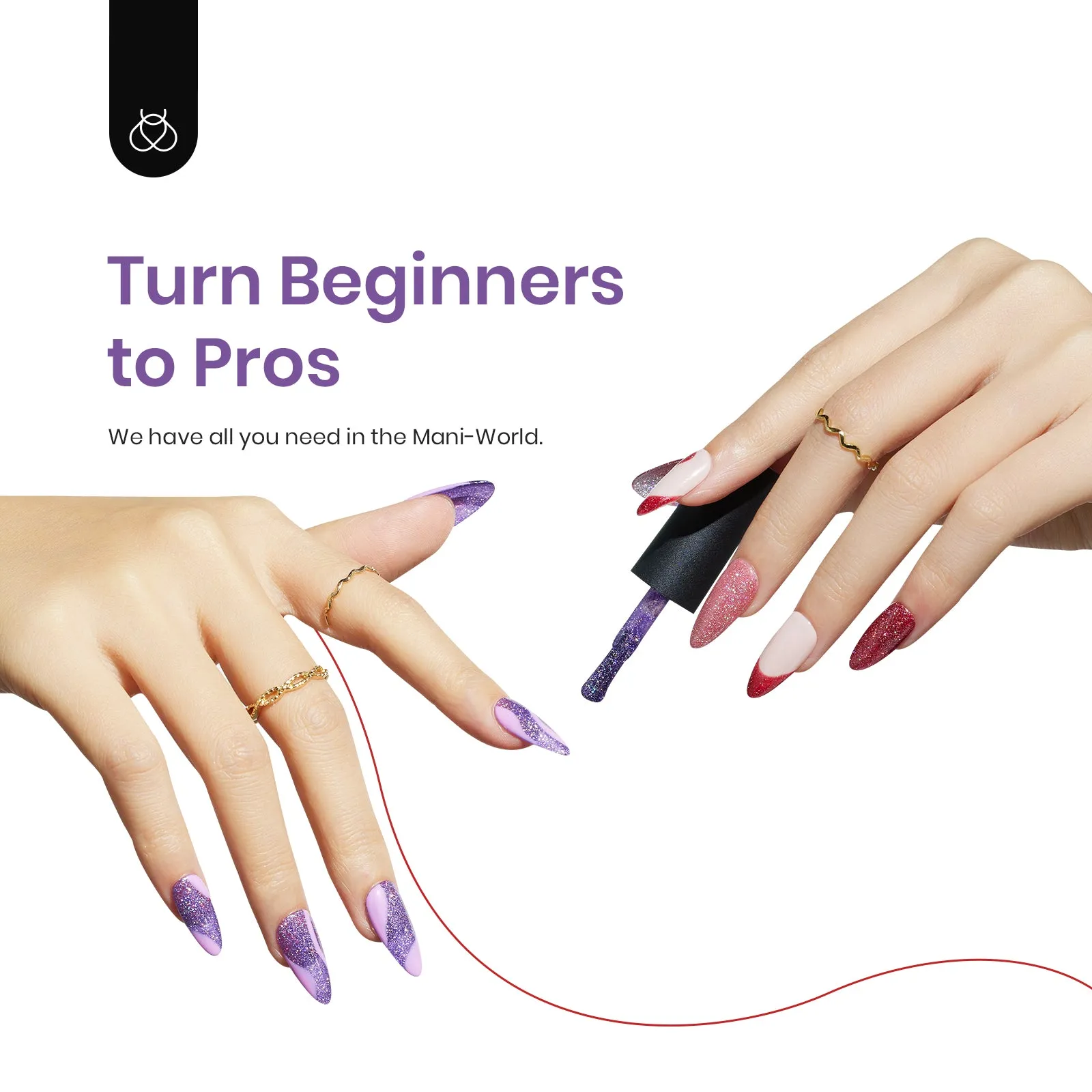 Among the Stars | 6 Colors Gel Polish Set