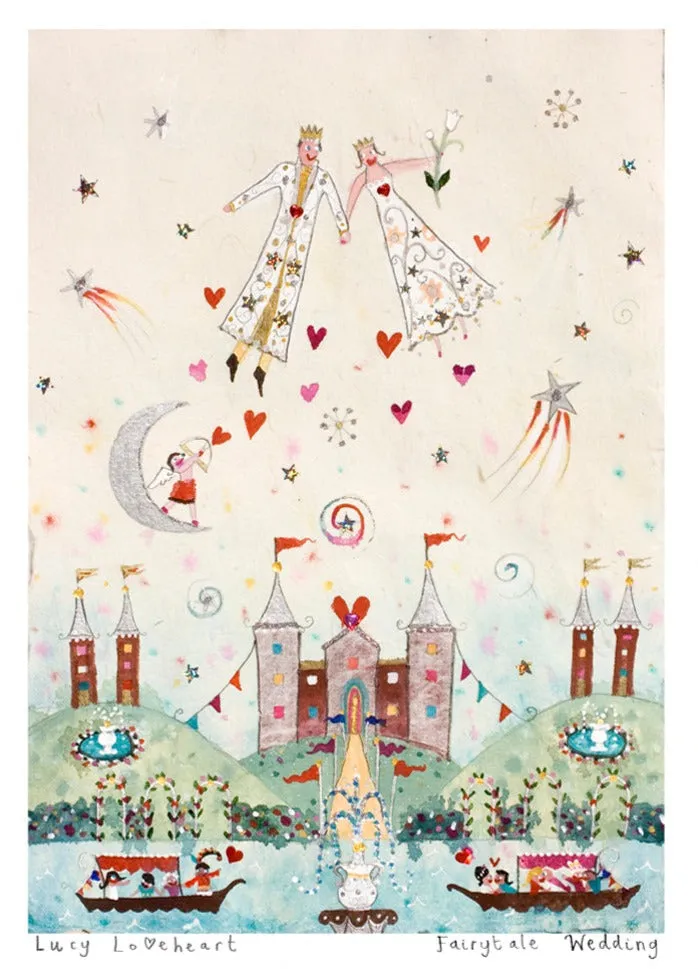 Art Prints | Fairytale Wedding | Lucy Loveheart