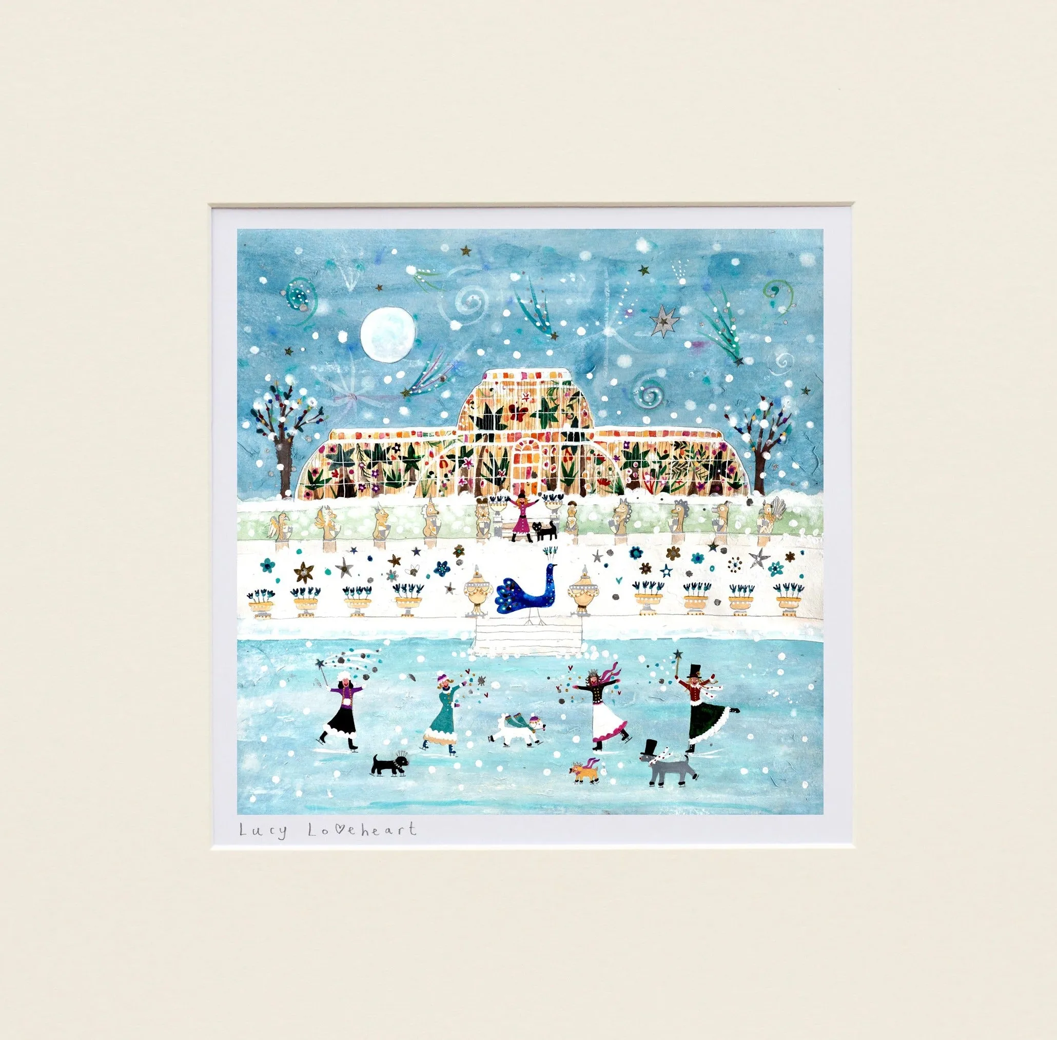 Art Prints | Hot House In A Cold Climate | Kew Gardens | Lucy Loveheart