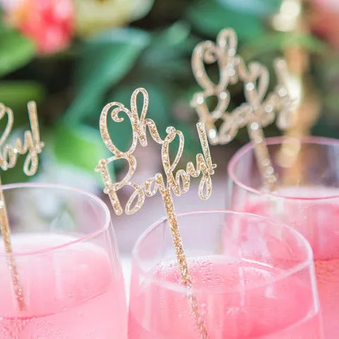 Baby Shower Stir Sticks