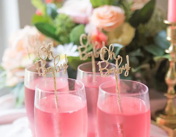 Baby Shower Stir Sticks