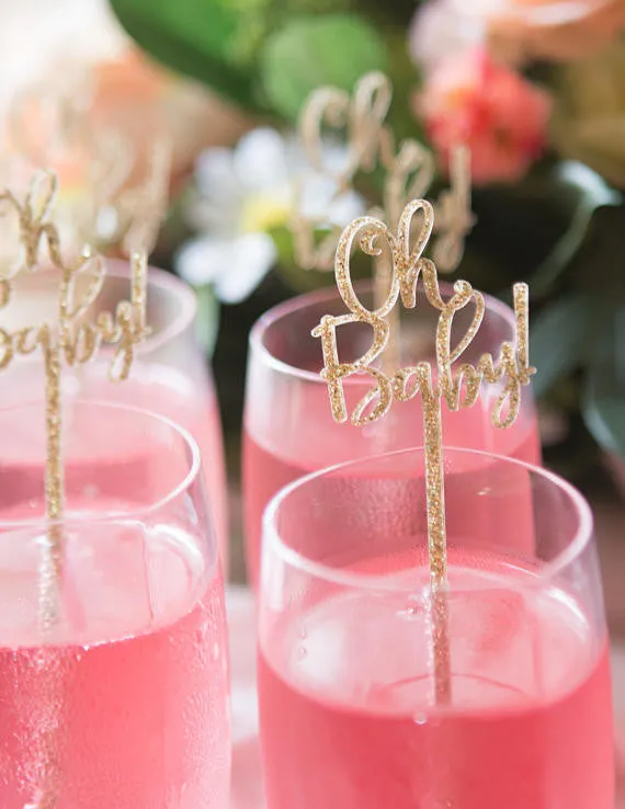 Baby Shower Stir Sticks
