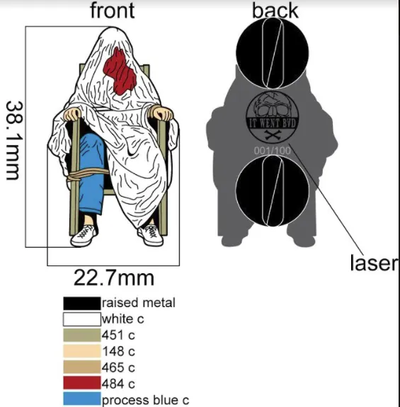 Bathsheba Pin