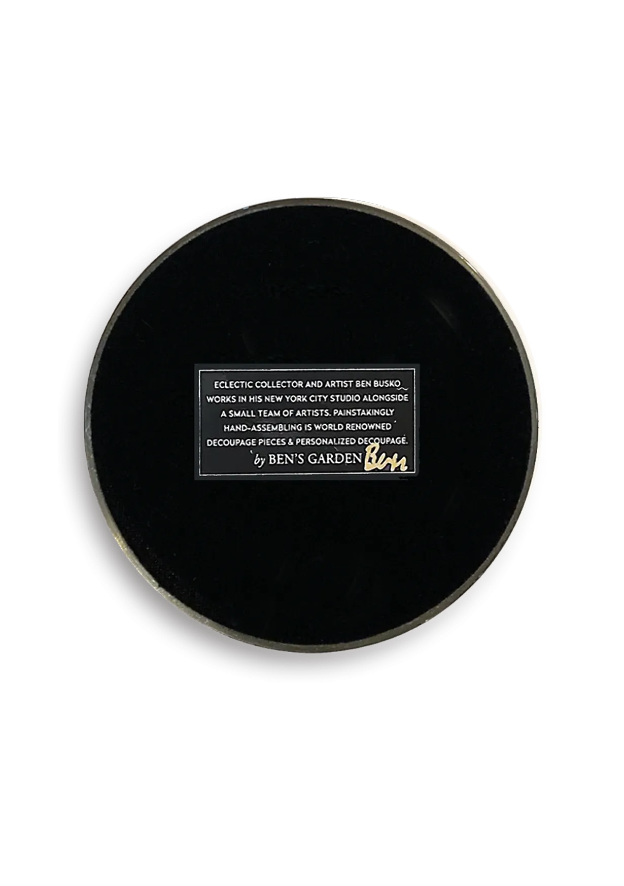 Ben's Garden - A Teacher Takes a Hand Crystal Dome Paperweight
