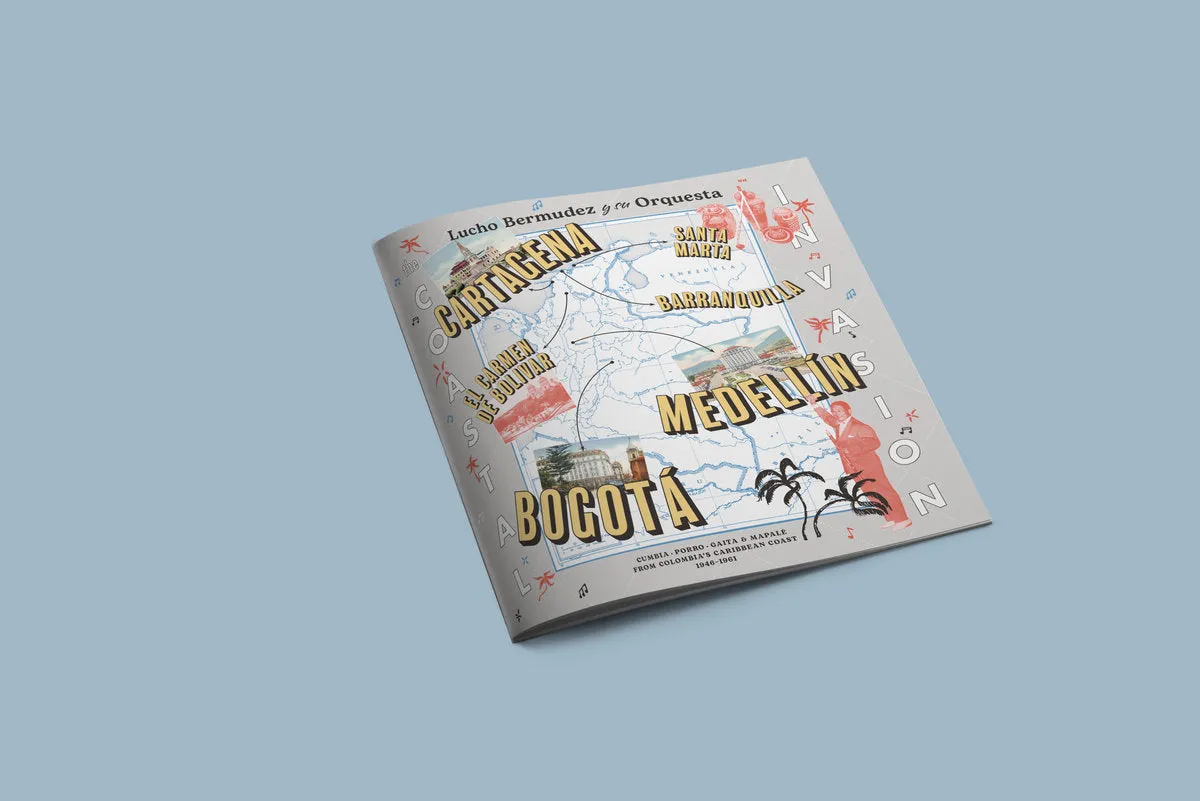 Bermudez, Lucho Y Su Orquesta – The Coastal Invasion: Cumbia, Porro, Gaita & Mapalé from Colombia’s Caribbean Coast (1946-1961) [IMPORT 2xLP] -  New LP (Copy)