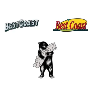 'Best Coast' Lapel Pins