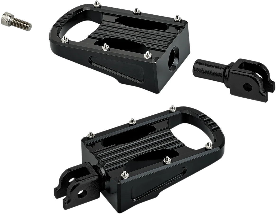 Biltwell Inc. 7006-203-03 Punisher Driver Footpegs - Black