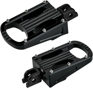 Biltwell Inc. 7006-203-03 Punisher Driver Footpegs - Black