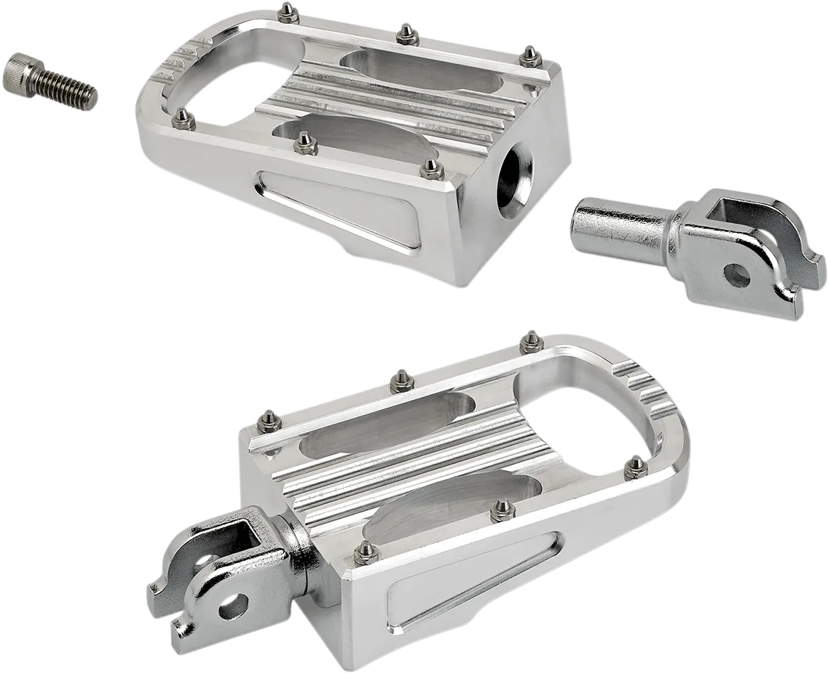 Biltwell Inc. 7006-303-03 Punisher Driver Footpegs - Polished