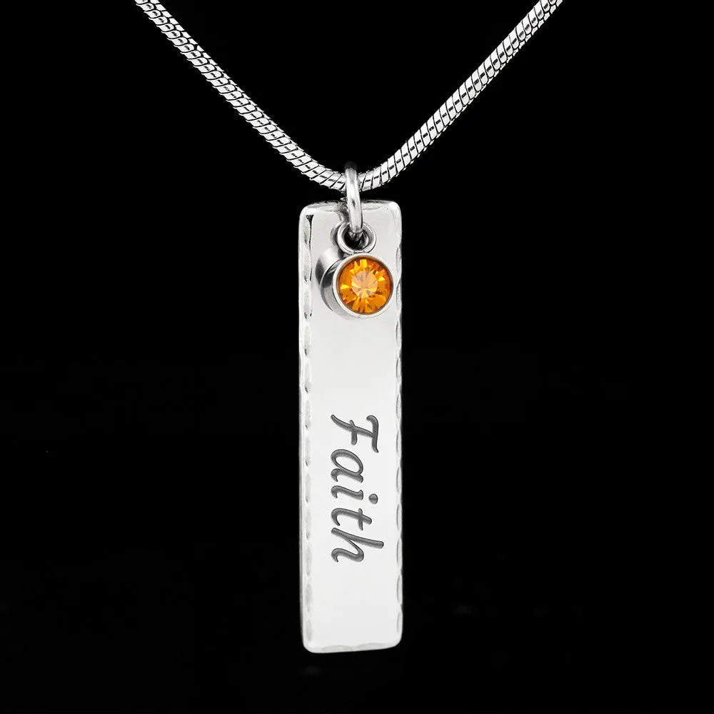 Birthstone Necklace-Virgo