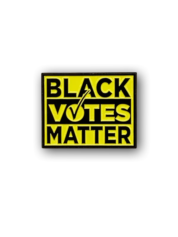 Black Votes Matter 1.5" Soft Enamel Pin