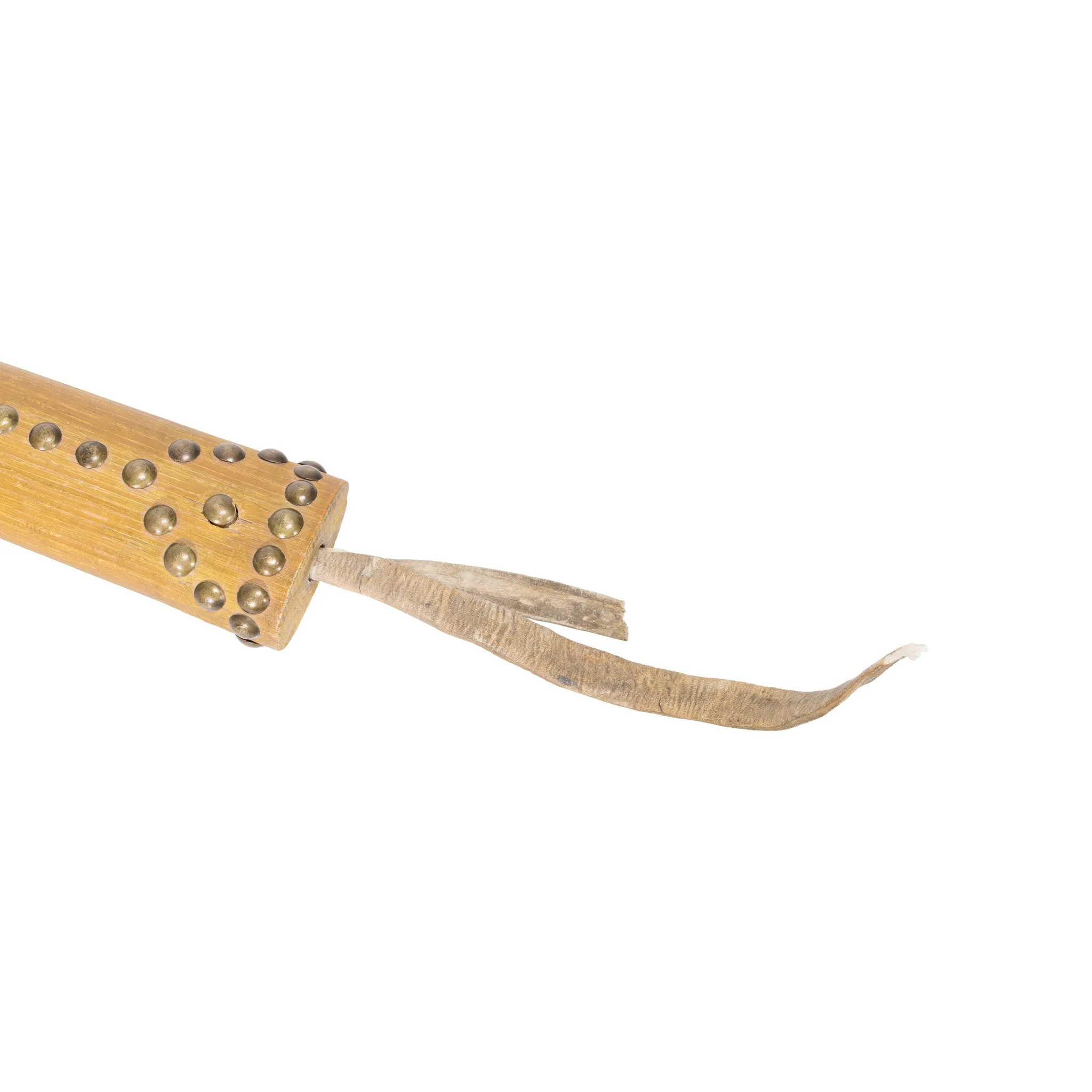 Blackfeet Brass Studded Quirt