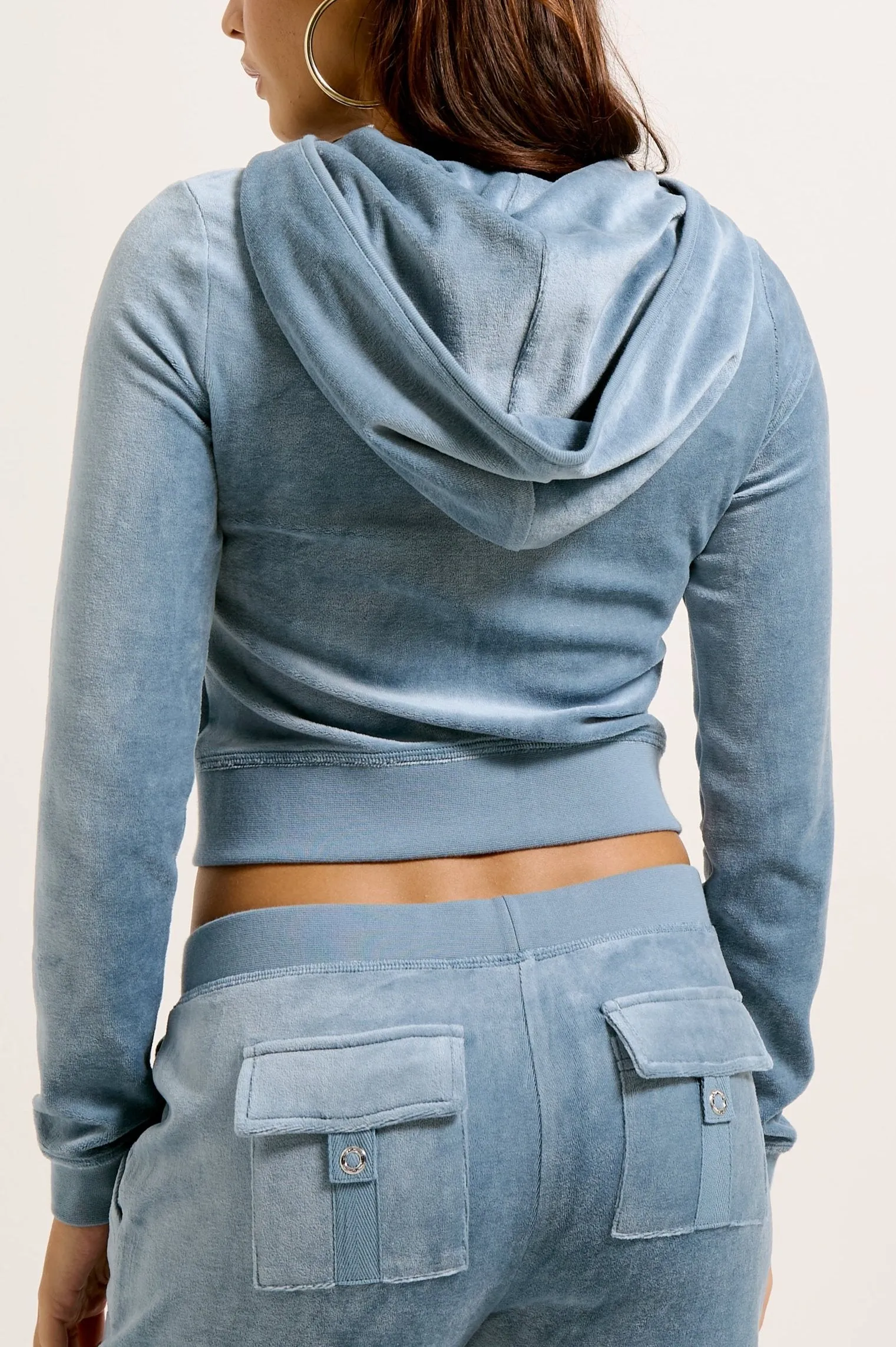 BLUESTONE  ULTRA LOW RISE BAMBOO VELOUR HERITAGE POCKETED BOTTOMS