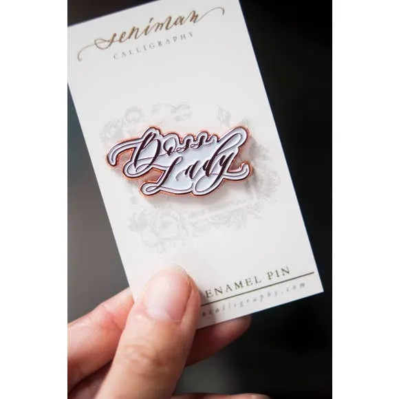 BOSS LADY SOFT ENAMEL PIN