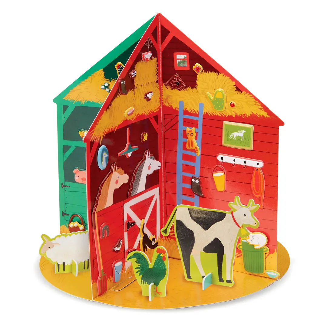 Bright Stripes - Puffy Stickers - House Barn