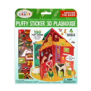 Bright Stripes - Puffy Stickers - House Barn