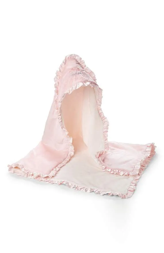 Bunnies by the  Bay Baby Little Curl Hooded  Blanket