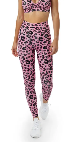 Candy Leopard Eco Scrunch Bum Leggings