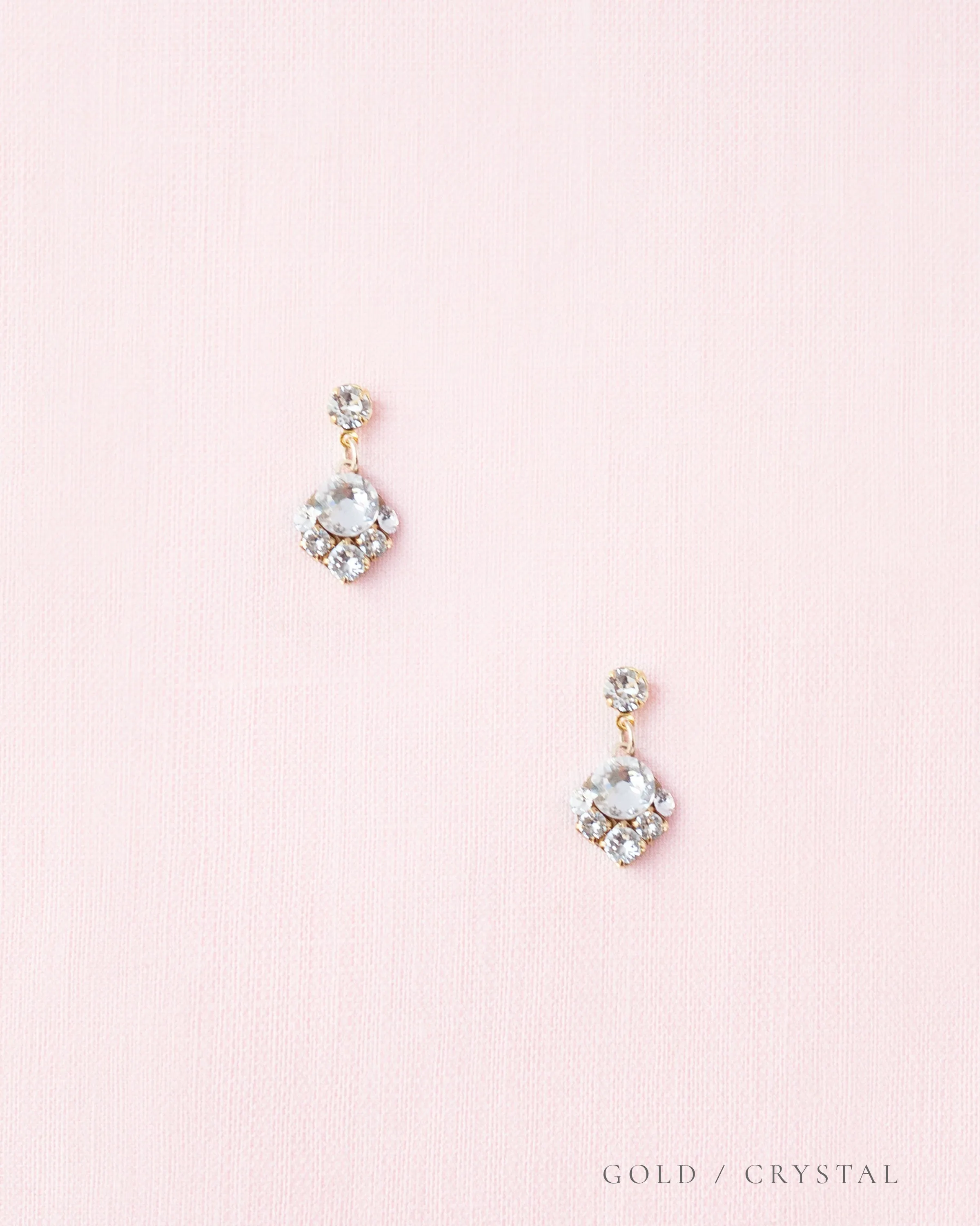 Celestial Crystal Drop Earrings