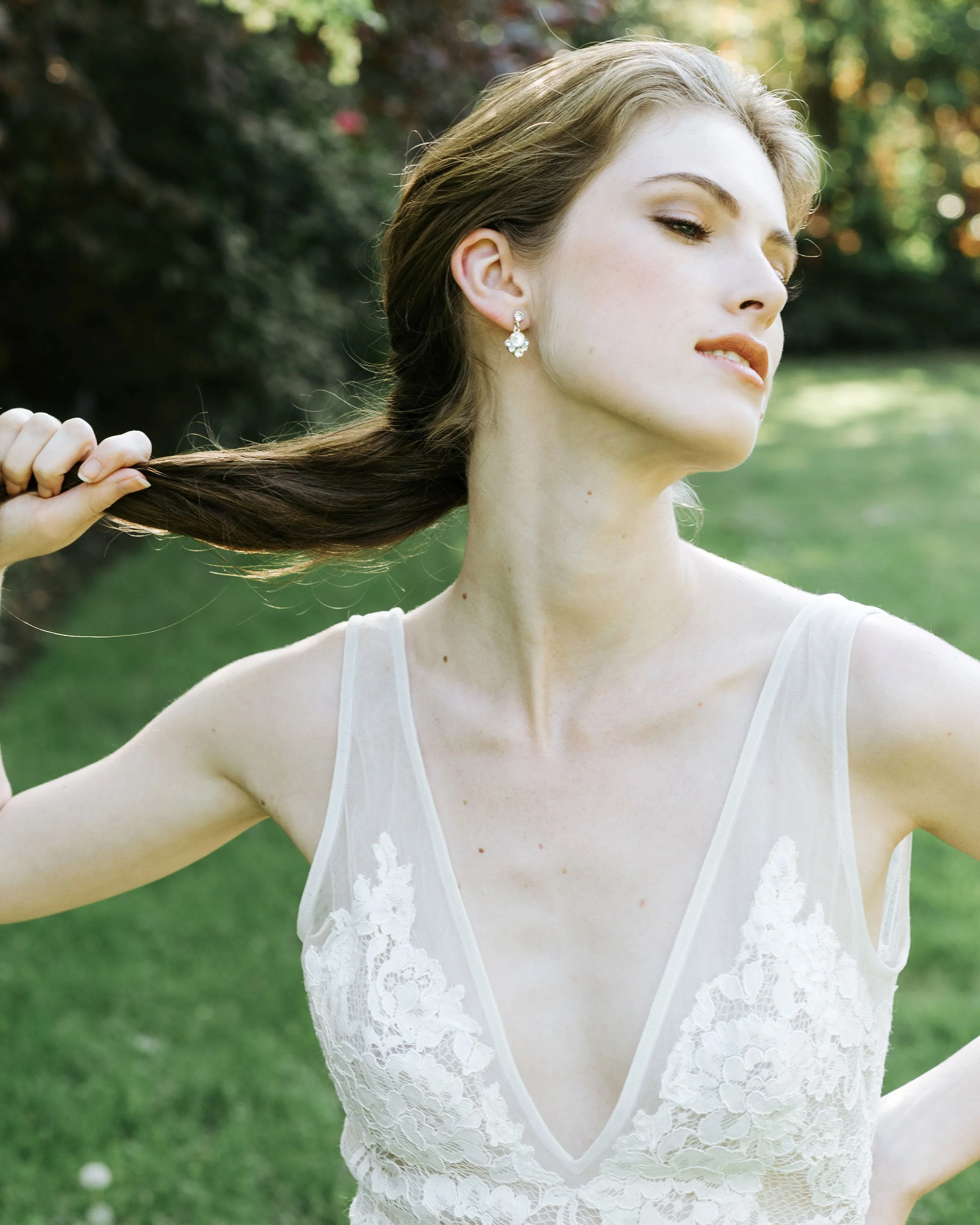 Celestial Crystal Drop Earrings
