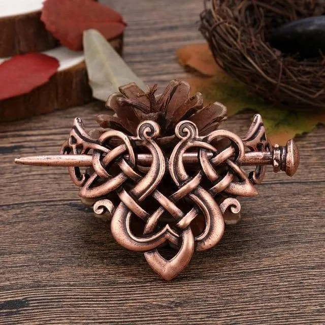 Celtic Crown Hairpins