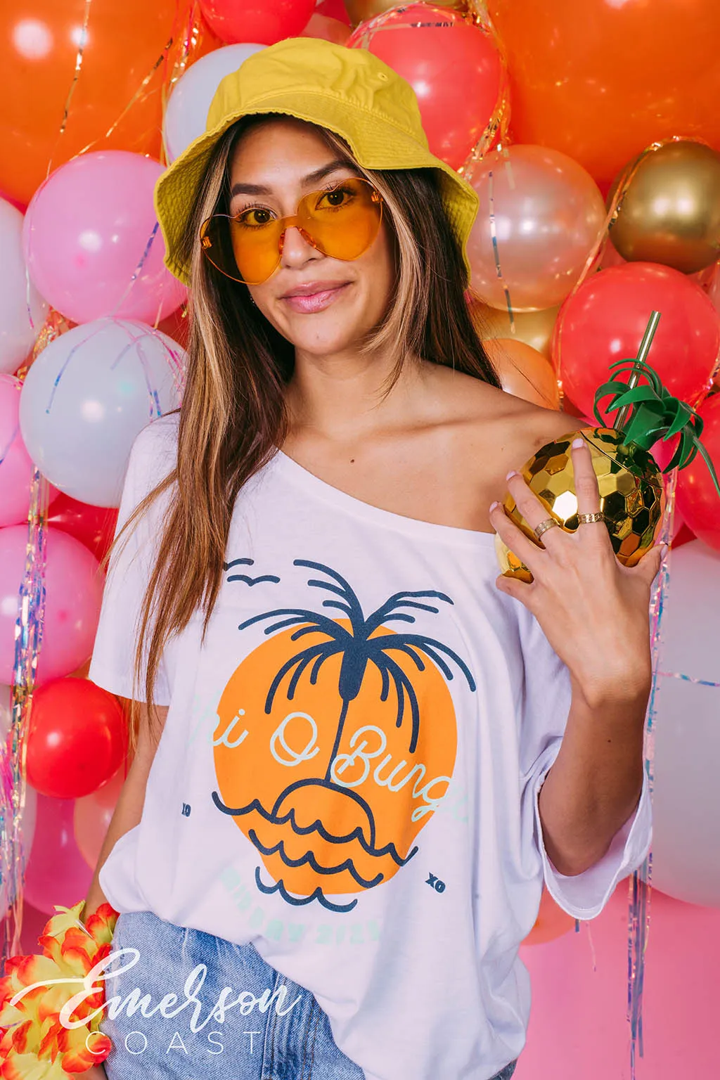 Chi O Bunga Bid Day Slouchy Tee