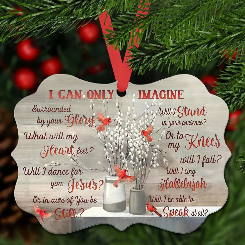 Christianartbag Ornament, I Can Only Imagine, Christmas Ornament, Christmas Gift, Personalized Ornament.