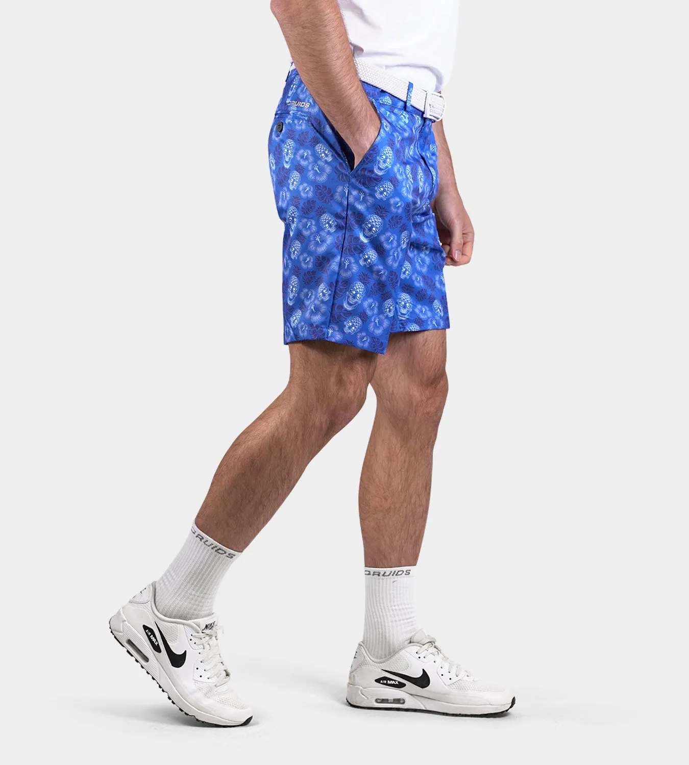 CLIMA PINEAPPLE SKULLZ SHORTS - BLUE