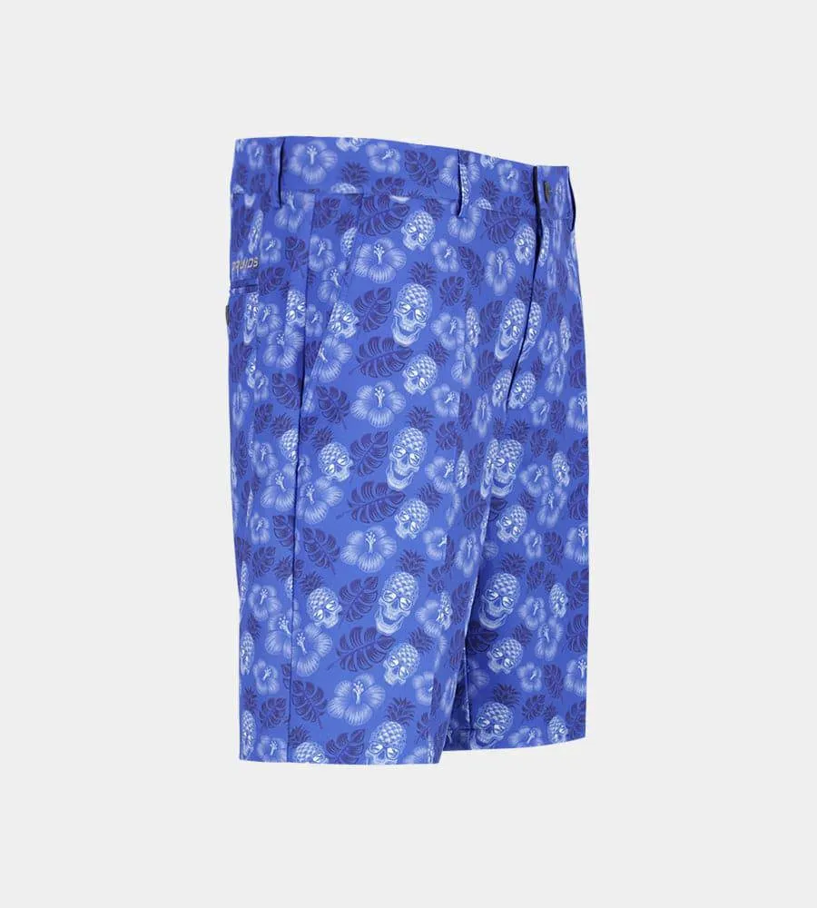 CLIMA PINEAPPLE SKULLZ SHORTS - BLUE